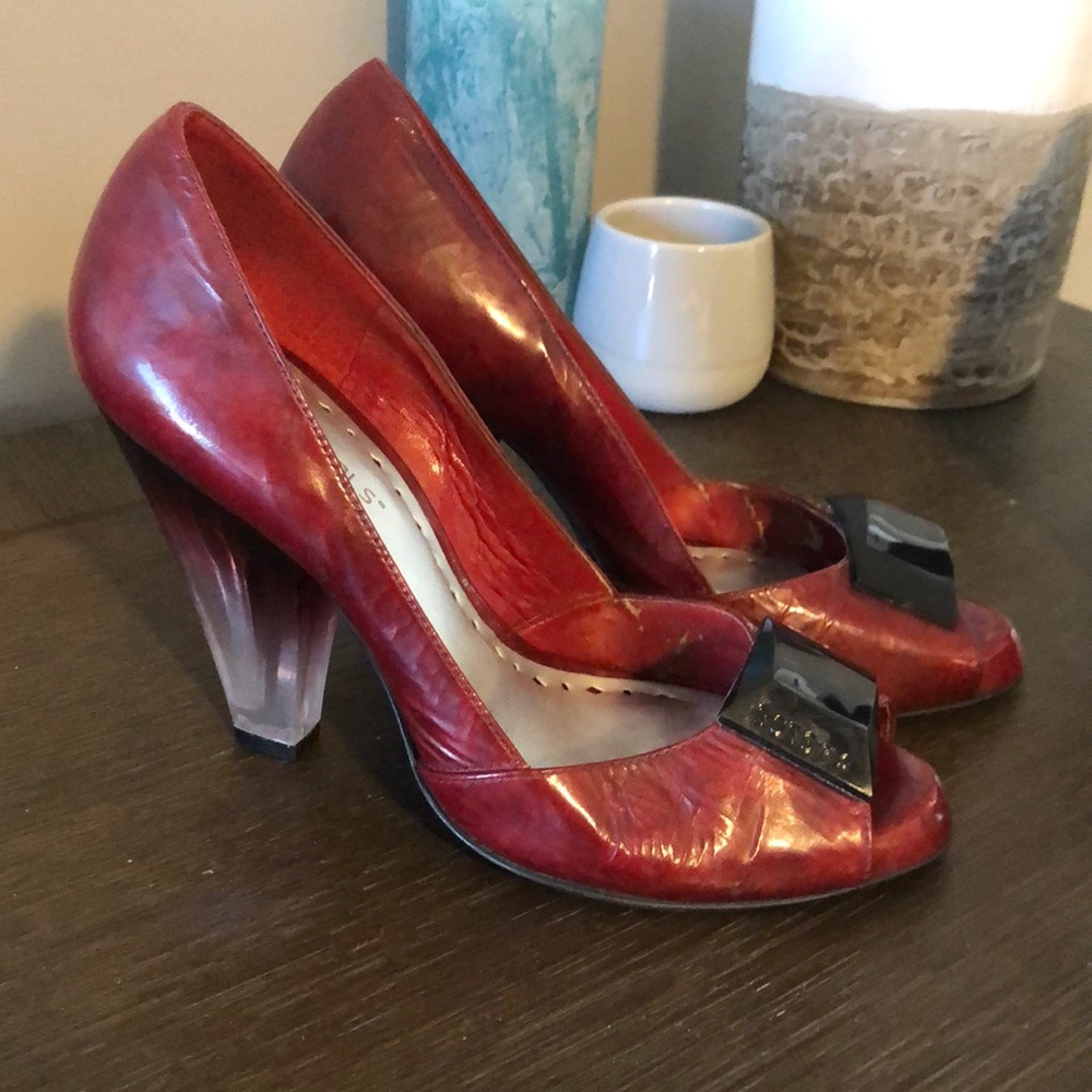 Red BCBGirls High Heels Size 7